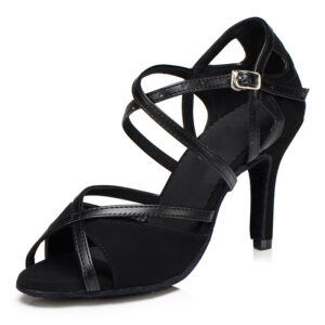 Pretty Heart. X085B Professional Fleece Dance Heels